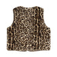 Animal Hillside Vest in Chai