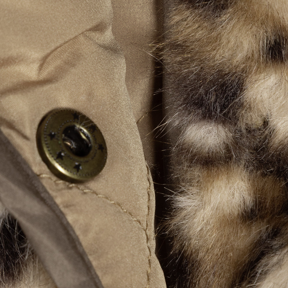 Animal Hillside Vest in Chai