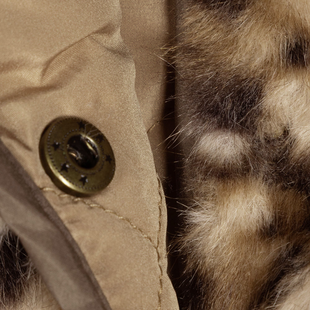 Animal Hillside Vest in Chai