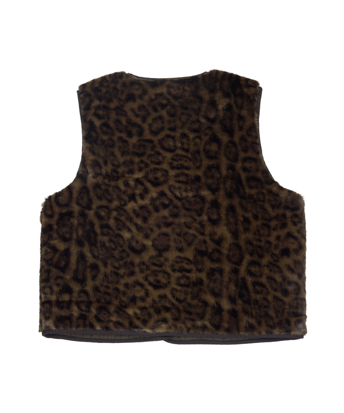 Animal Hillside Vest in Deep Olive