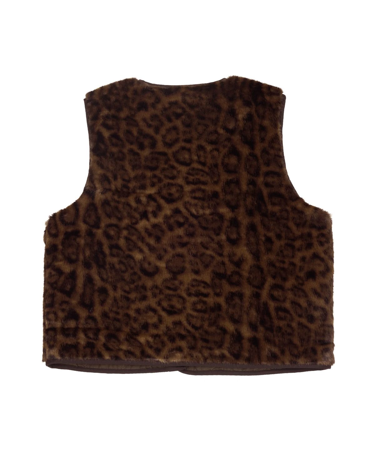 Animal Hillside Vest in Deep Olive