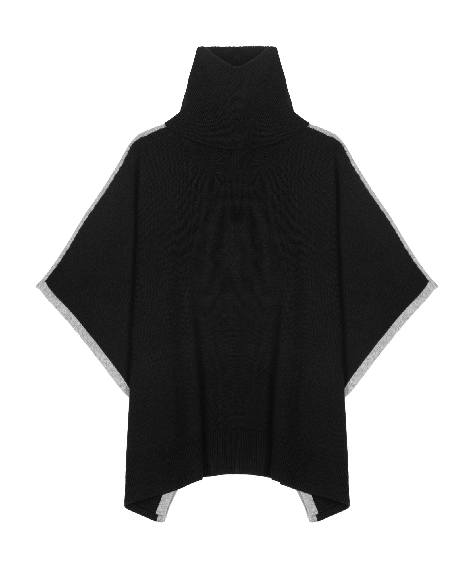Cozy Cowl Pullover in black