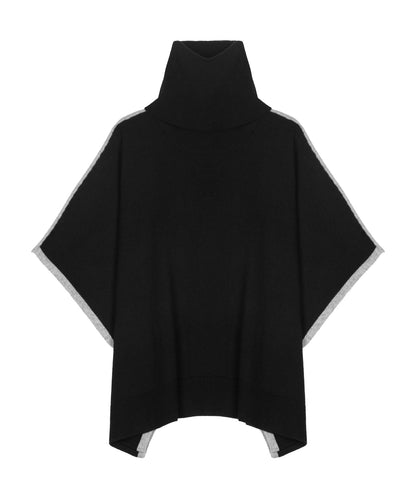 Cozy Cowl Pullover in black