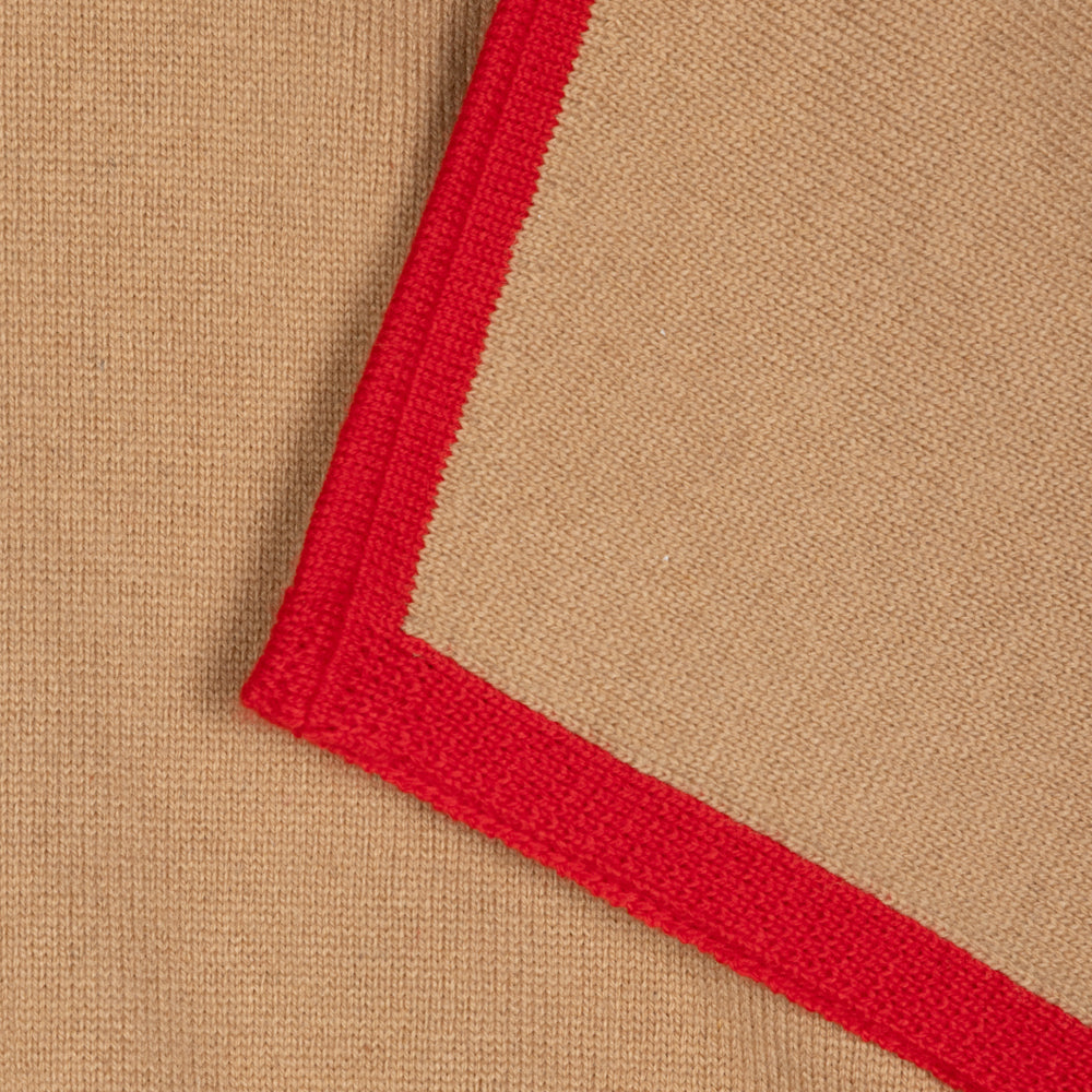 Cozy Cowl Pullover in camel heather