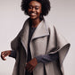 Collar Ruana in grey