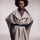 Collar Ruana in grey