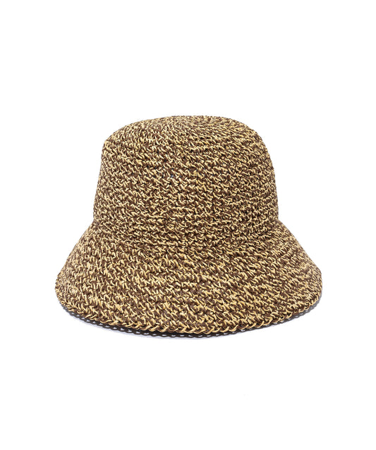 Marled Bucket Hat in color Natural