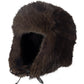 Faux Fur Trapper in Brown