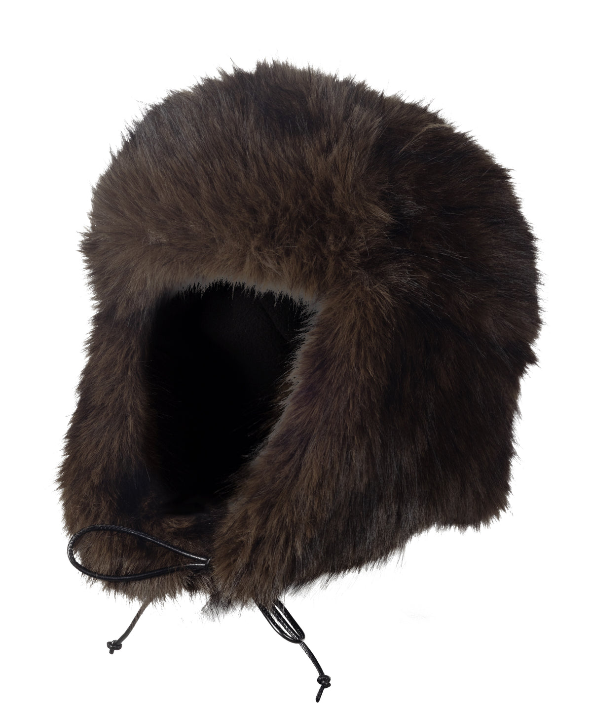 Faux Fur Trapper in Brown