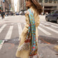 Park Stroll Silk Oblong Scarf in color chestnut