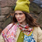 Flaco Silk Bandana in color citron