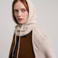Drapey Balaclava in color cream