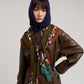 Soho Geo Wrap in color olive