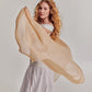 Essential Modal-silk Blend Crinkle Wrap in color pebble