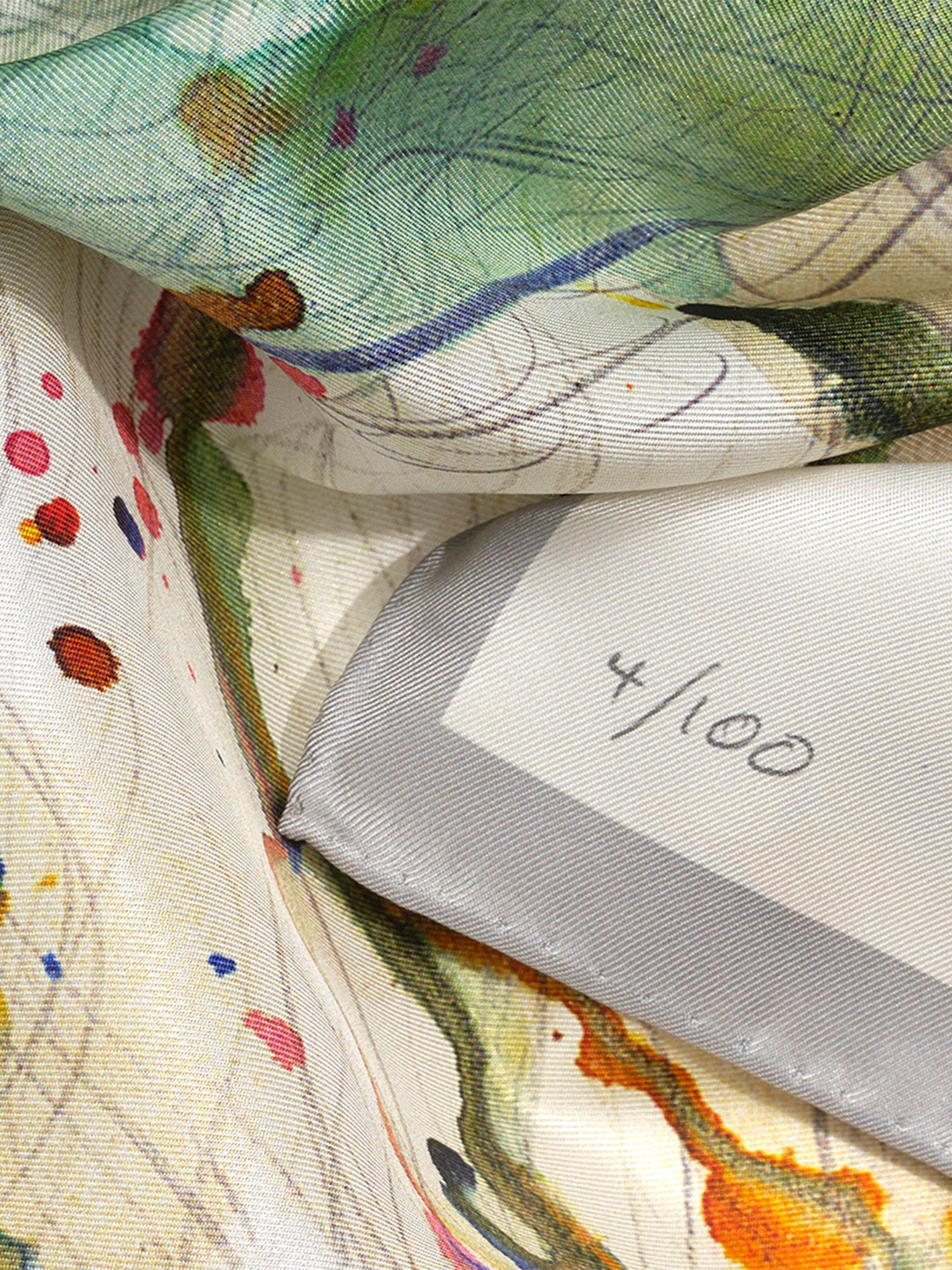scarf designed by Dale Chihuly