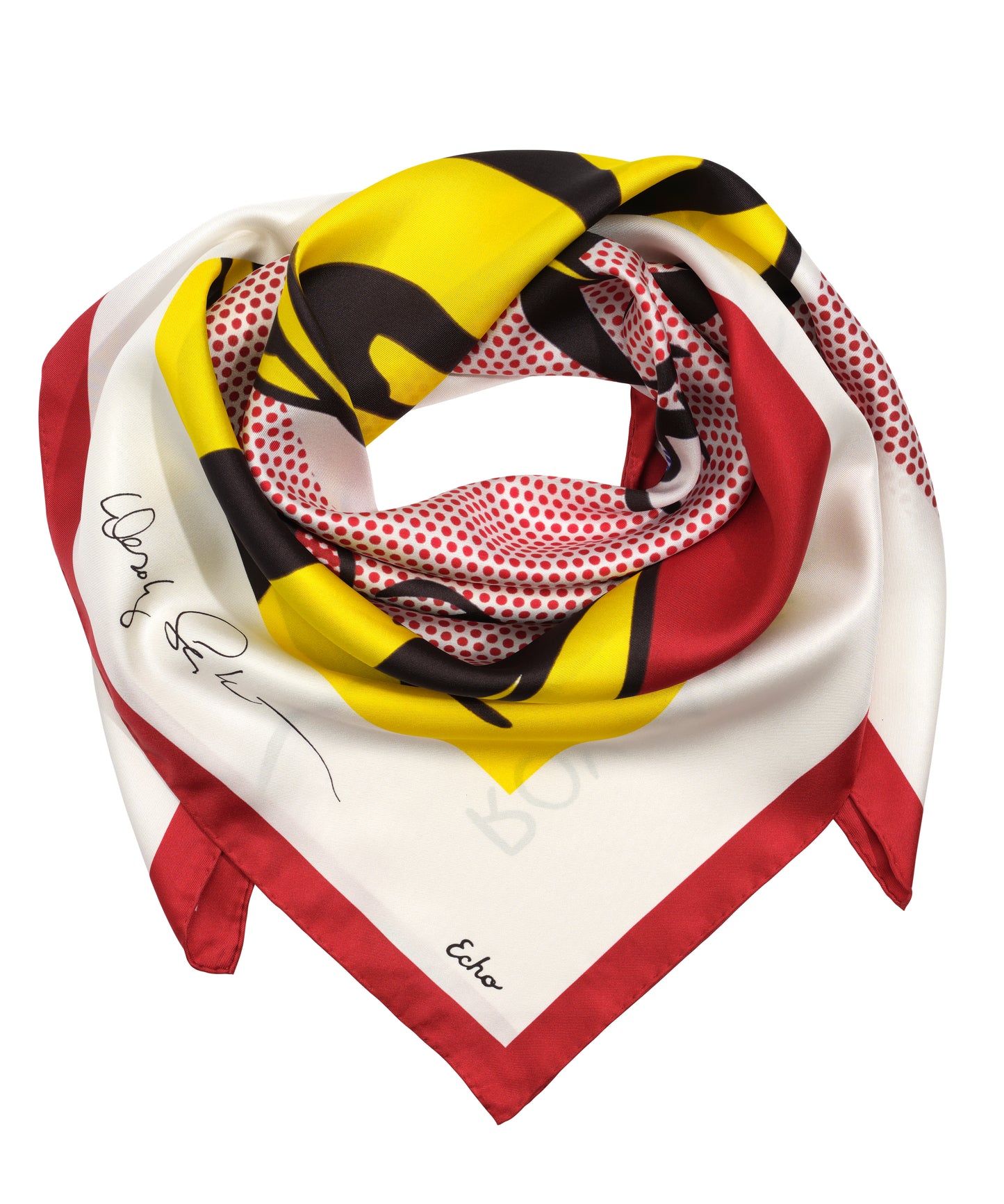 Dorothy Lichtenstein Roy Lichtenstein Silk Scarf