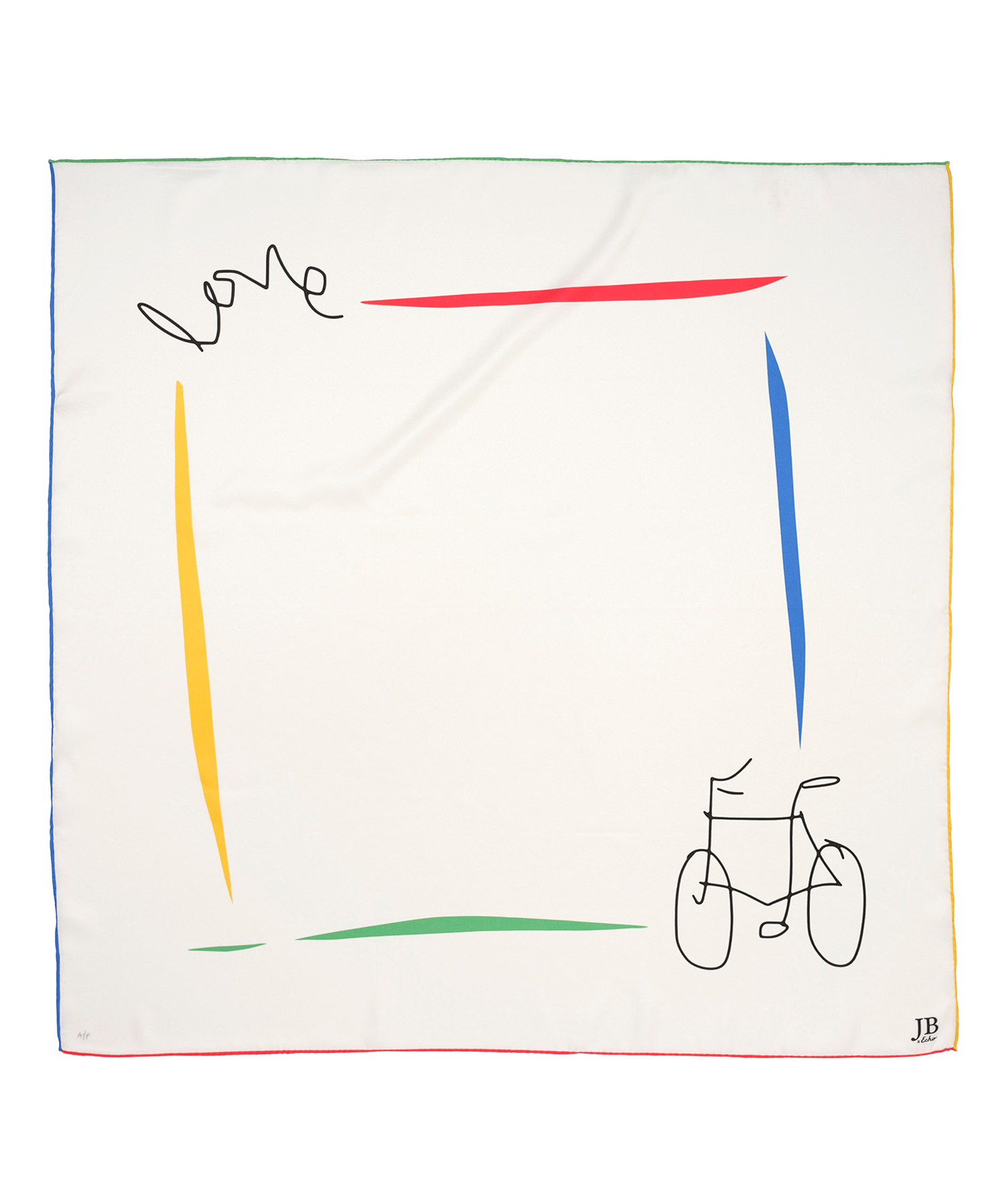 scarf designed by Jonathan Bailey