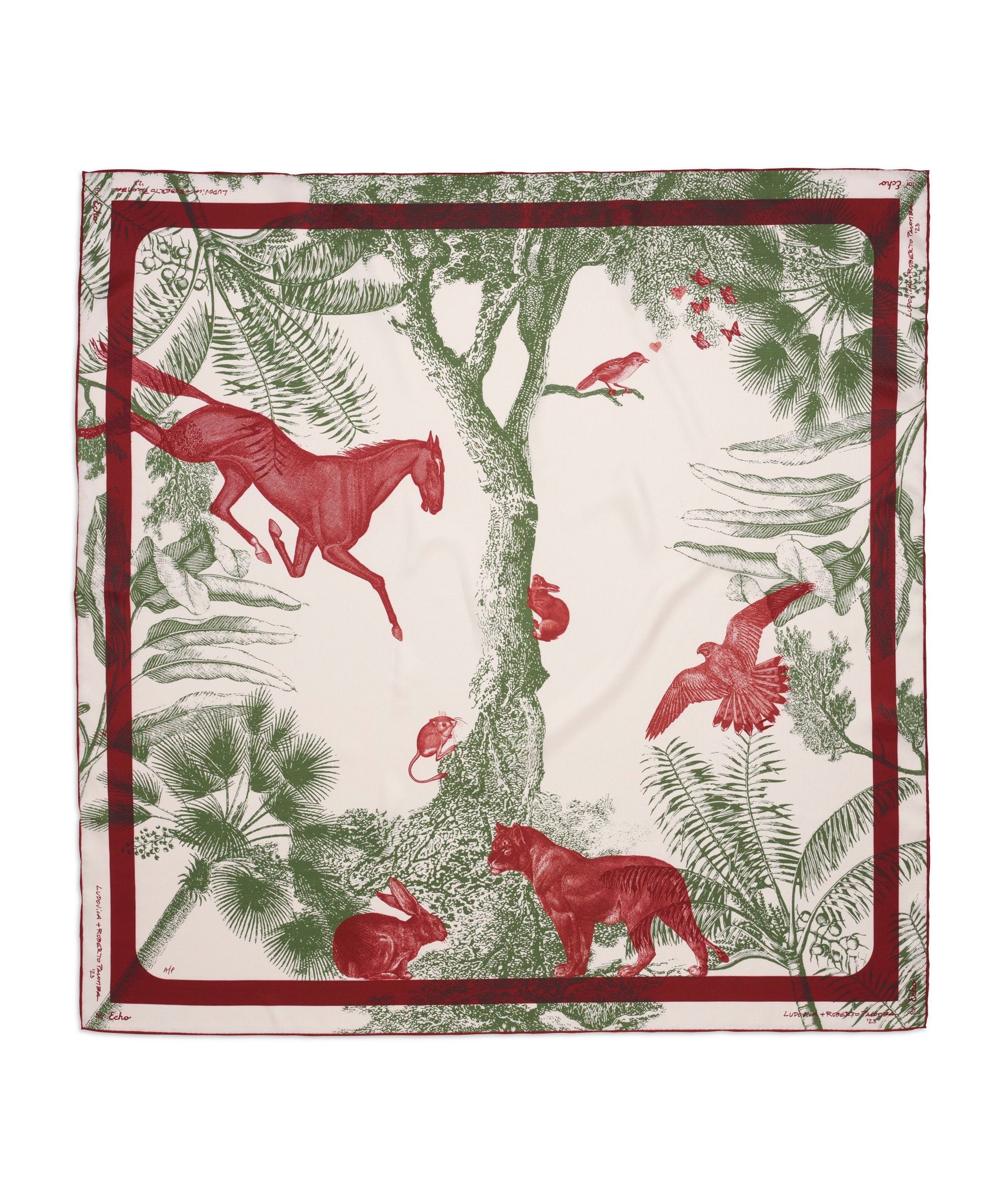 Limited-Edition Silk Scarf by Ludovica Serafini and Roberto Palomba ...