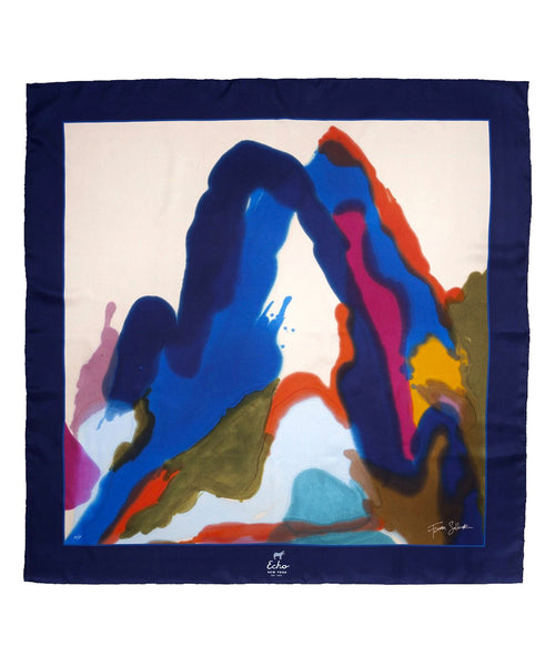 Limited Edition Silk Scarf by Flora Saldivar | Echo100