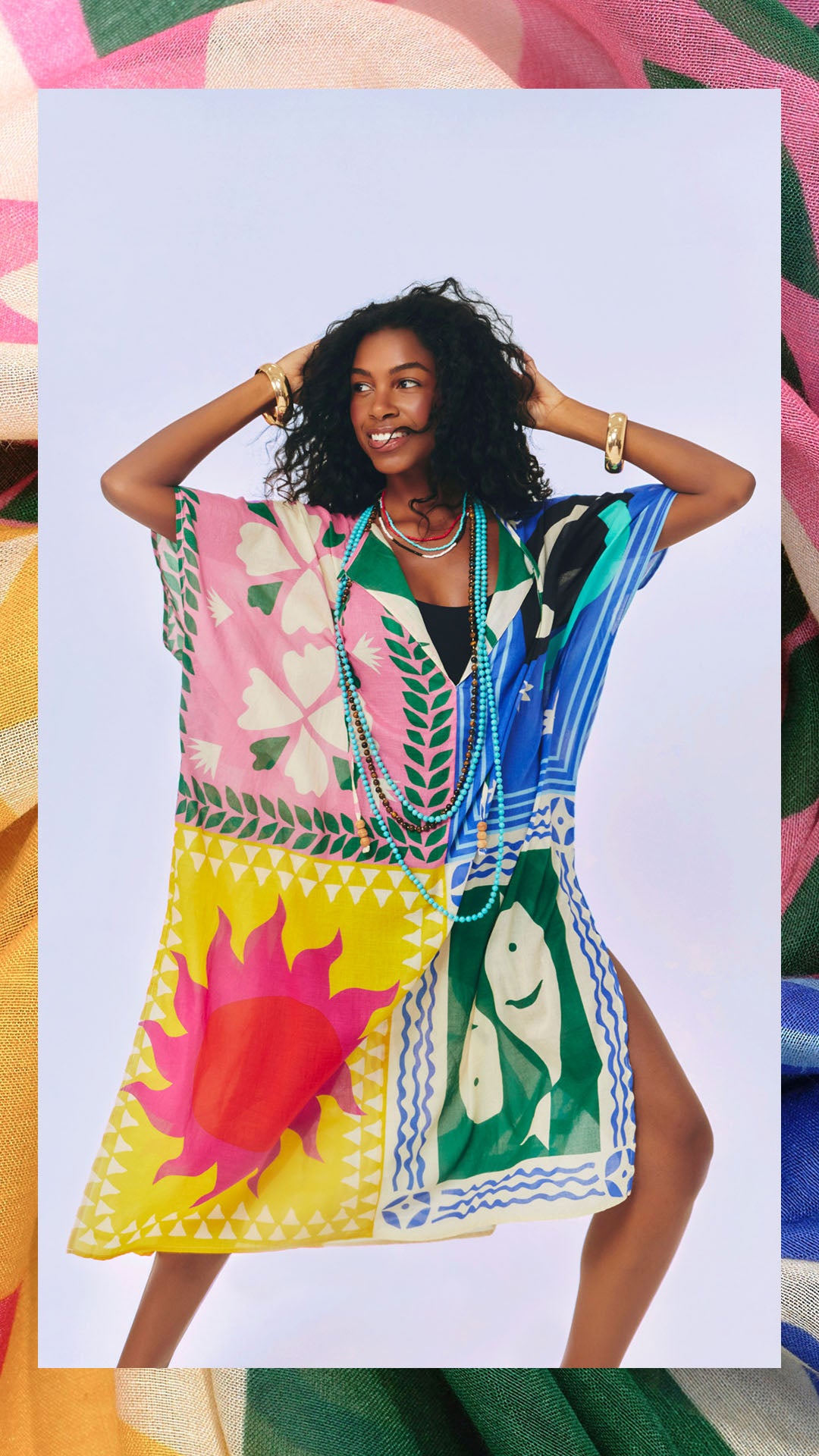 チュニック echo New York A century of scarves, accessories, and more | Echo New York