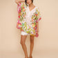 Oasis Butterfly Caftan in color cream