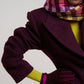 Adjustable Belt Glove in color winter berry