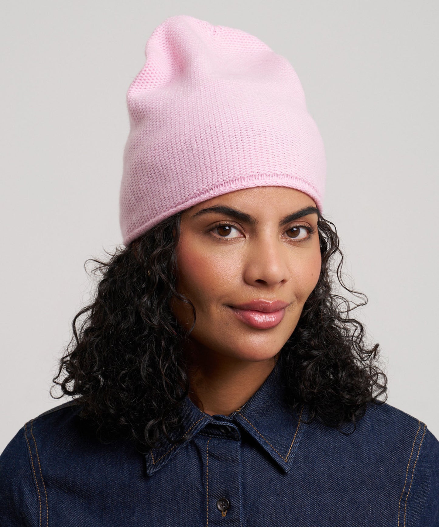 The Crosby Hat in color powder pink