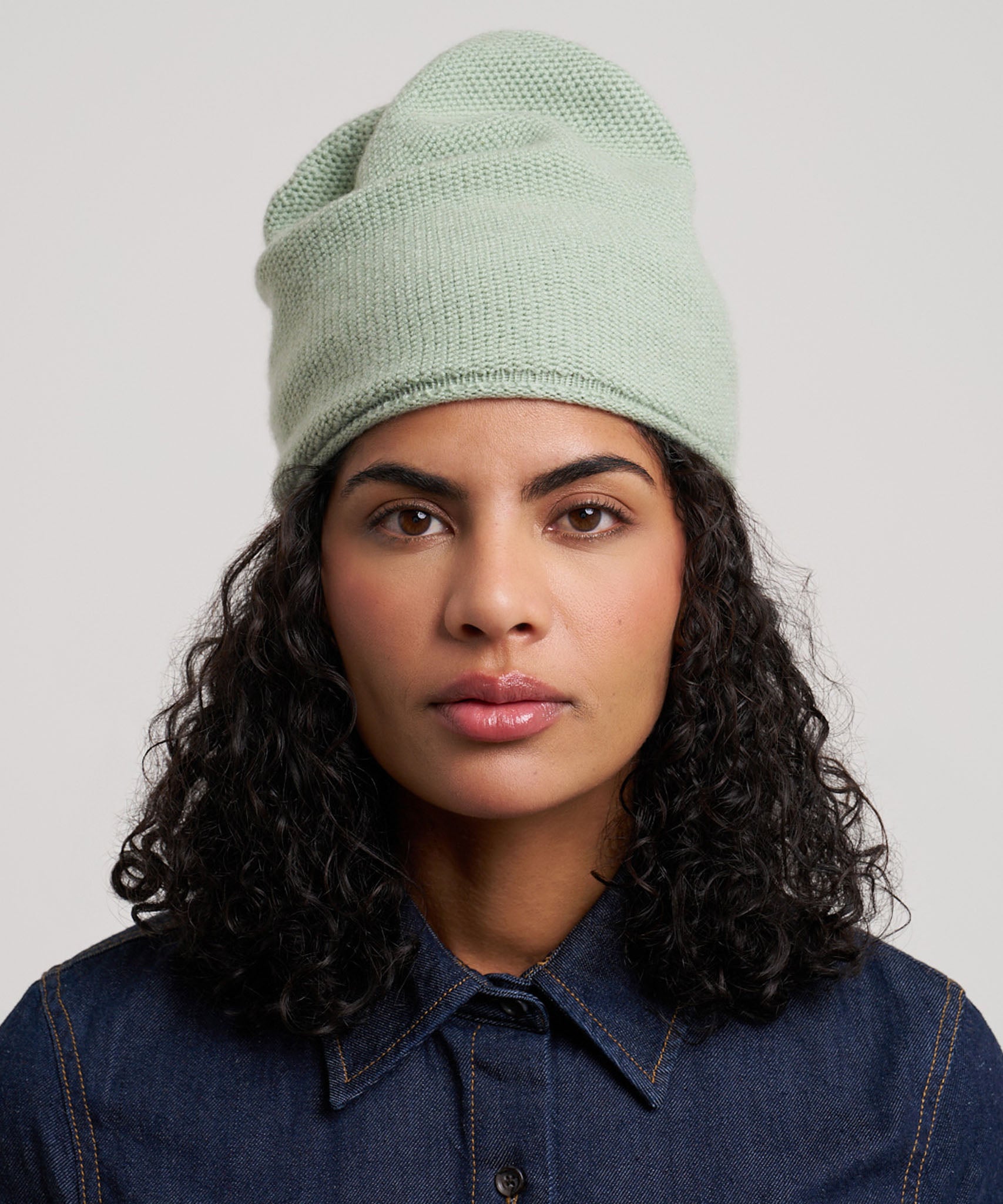 The Crosby Hat in color pistachio