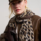 Leopard Wrap in color camel