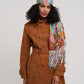 Park Stroll Silk Oblong Scarf in color chestnut