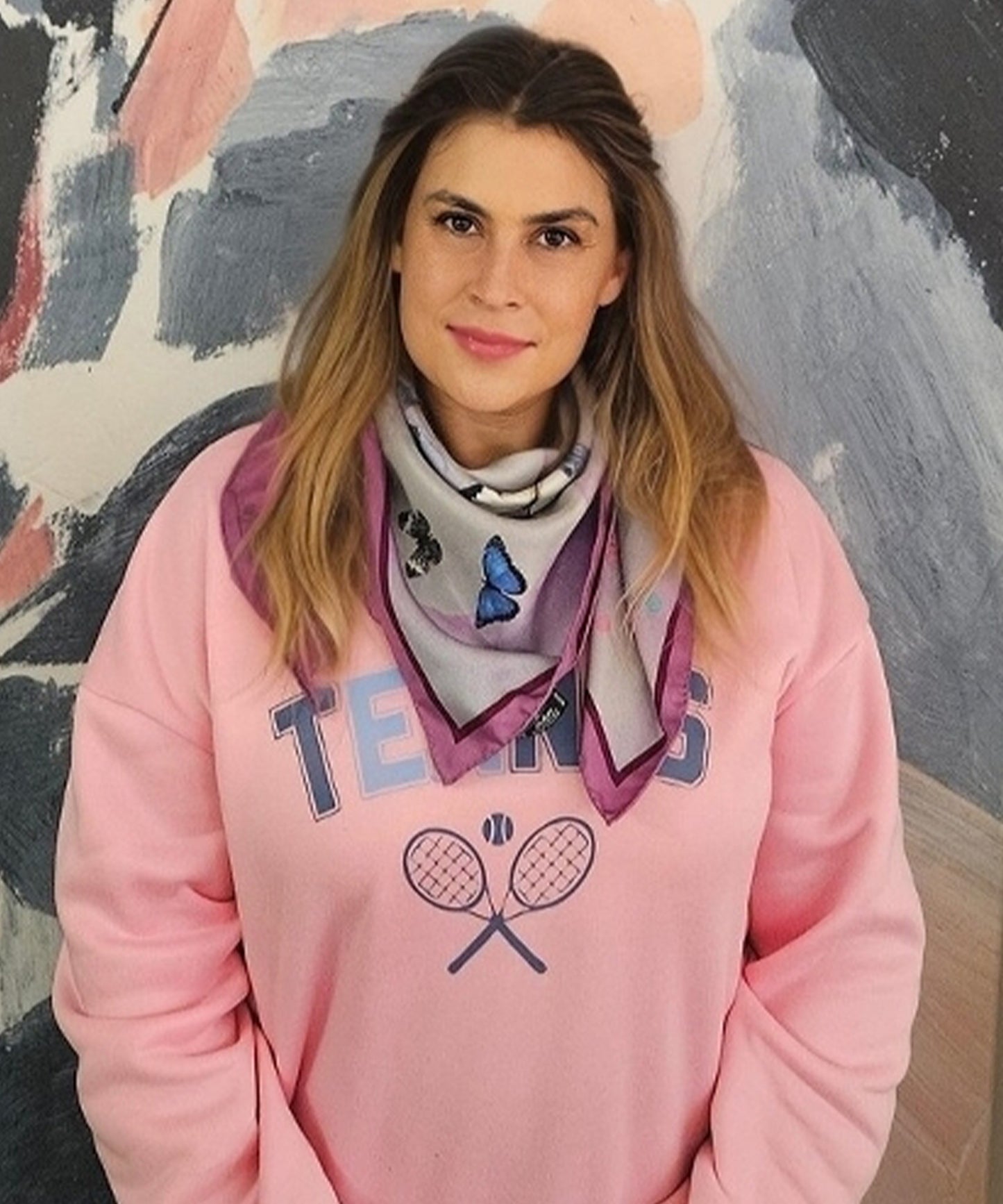 Marion Bartoli scarf