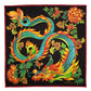 Year of the Dragon Scarf in colorway black