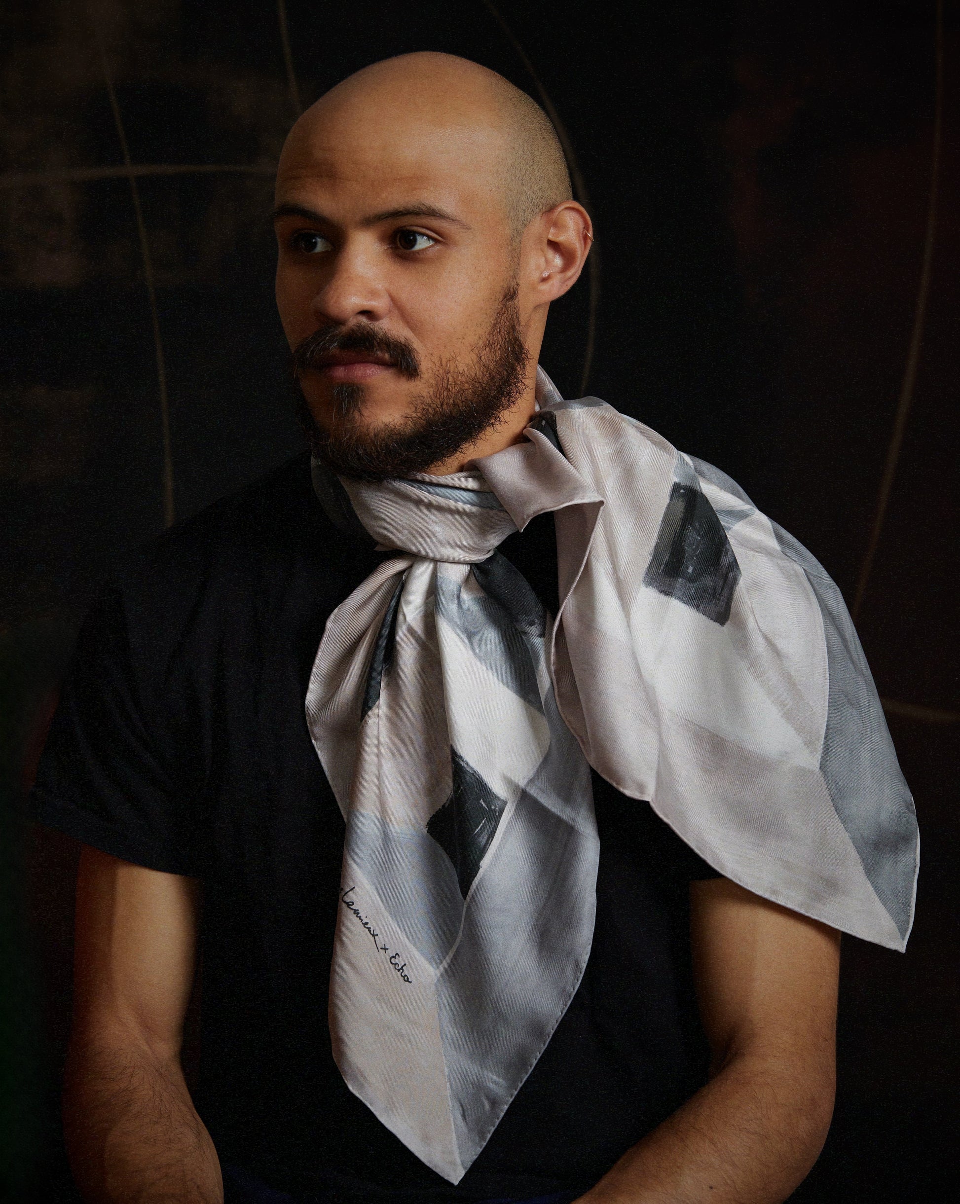 Christiane Lemieux scarf