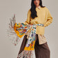 Park Stroll Silk Oblong Scarf in color multi