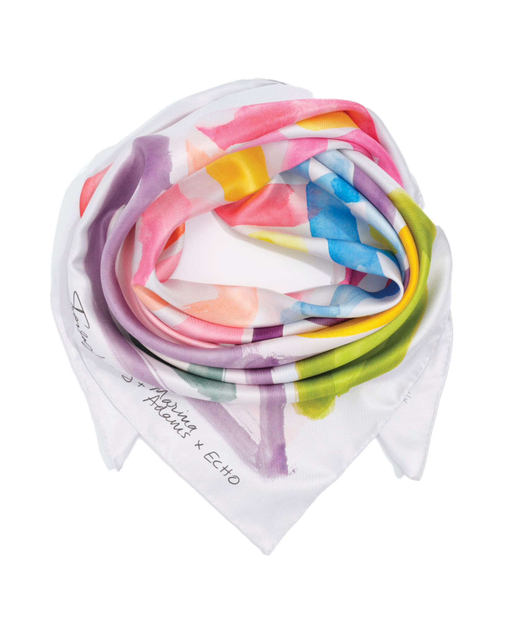 Stanley Whitney and Marina Adams Echo100 Scarf