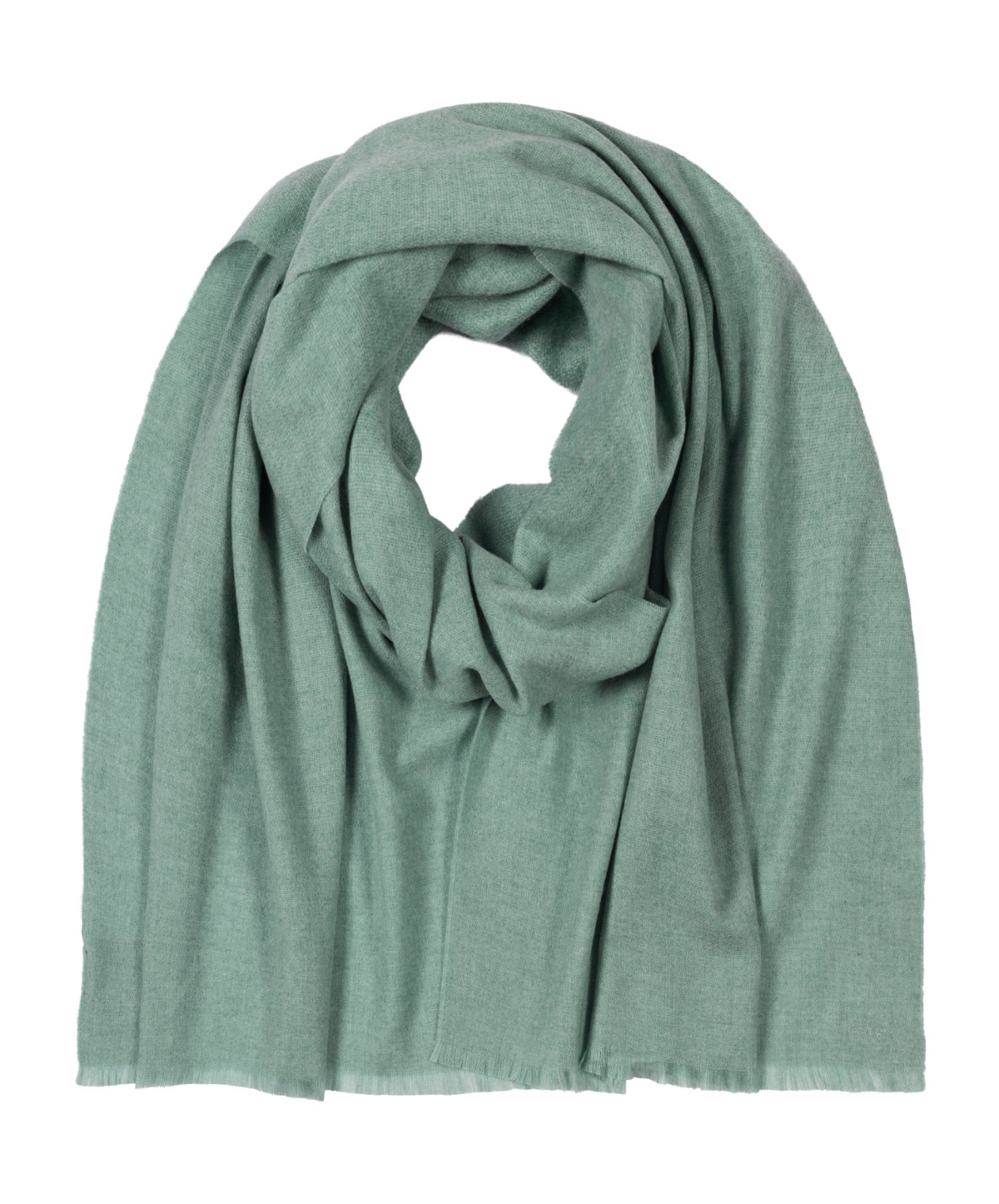 Essential Woven Travel Wrap in color Grey Mist