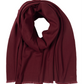Essential Woven Travel Wrap in color Mulled Wine