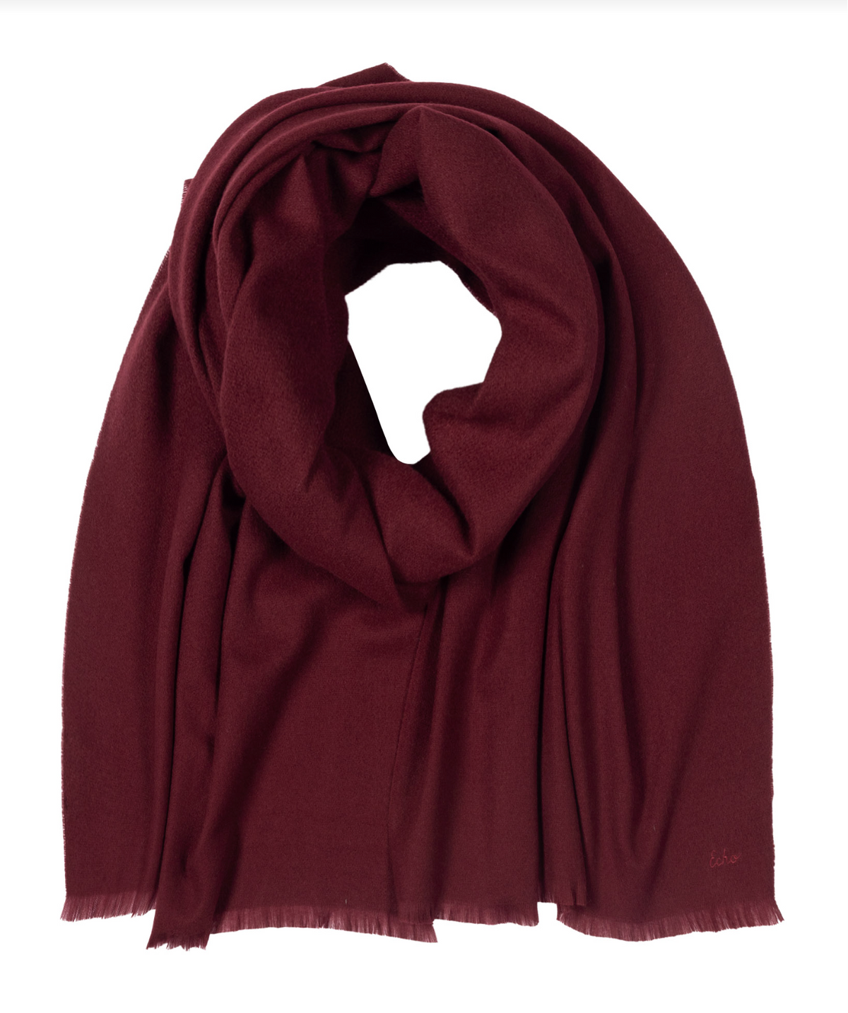 Essential Woven Travel Wrap in color Mulled Wine