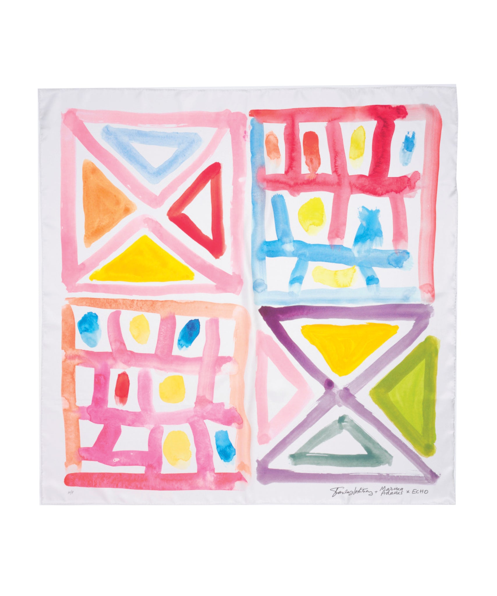 Stanley Whitney and Marina Adams's Echo100 Scarf
