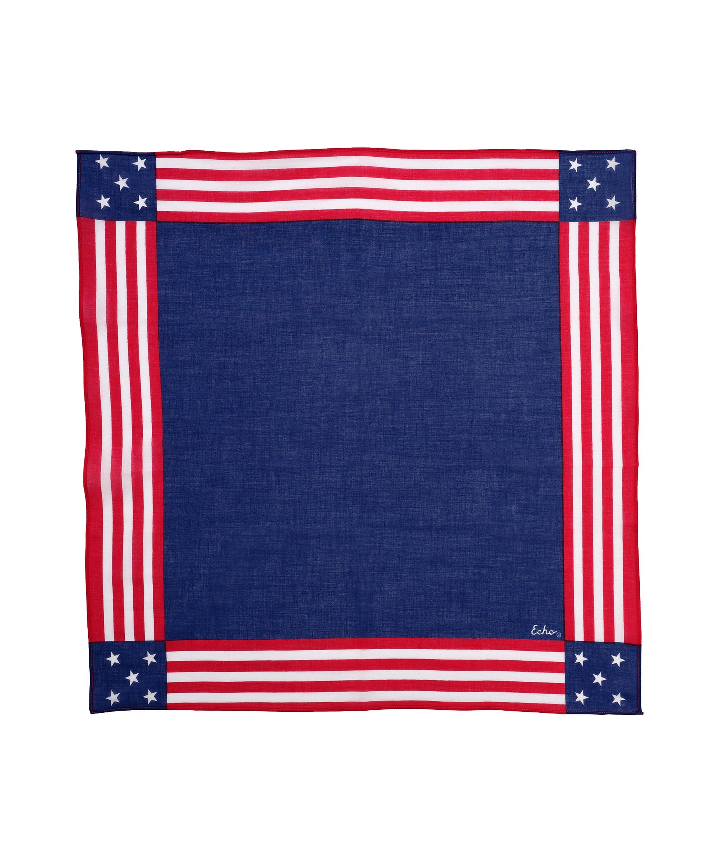 Stars and Stripes Bandana in Blue