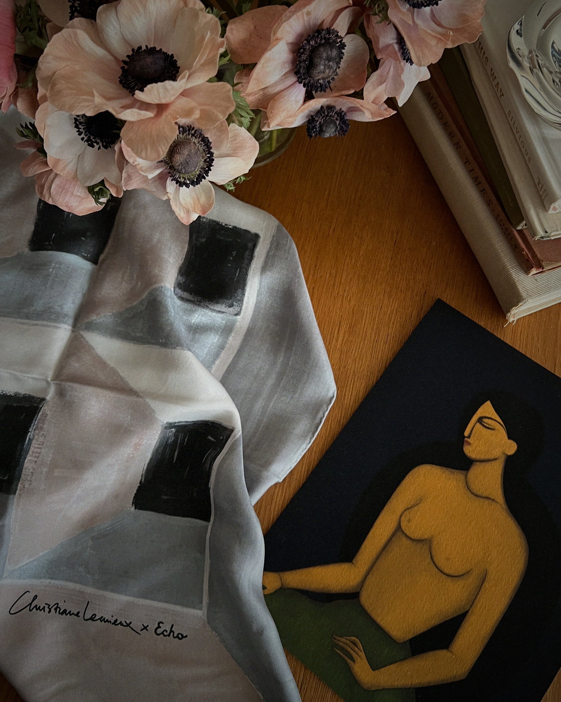 Christiane Lemieux scarf