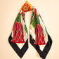 Tapestry Tassels Square in color Juniper