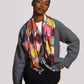 Windowpane 35" Silk Square Scarf in color multi