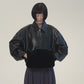 Faux Fur Muff in Black