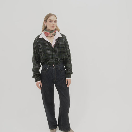 The Seasons Fall Silk Bandana in color multi