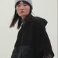 Basic Cardigan Stitch Beanie in color silver