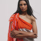Catch Of The Day Sarong in color fiesta orange