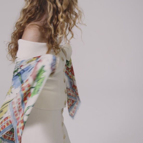 Riviera Square in color multi