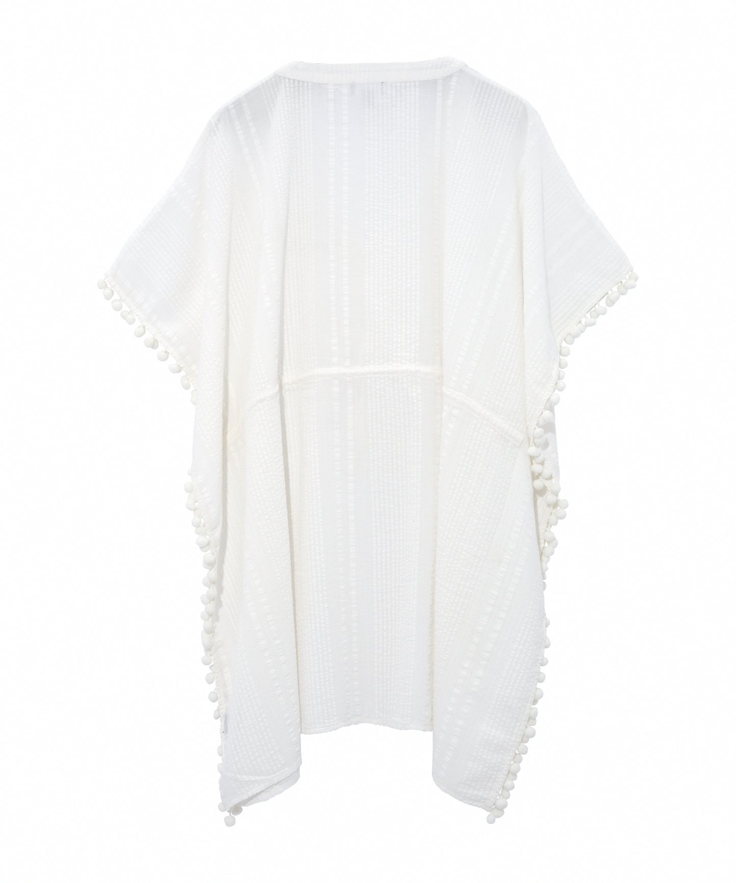 Lamai Butterfly Caftan in color cream