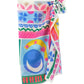 Solstice Collage Sarong in color multi